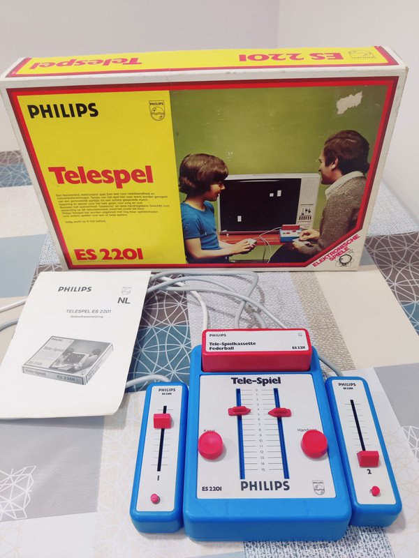 PHILIPS TELESPEL ES 2201 — sistema de la colección