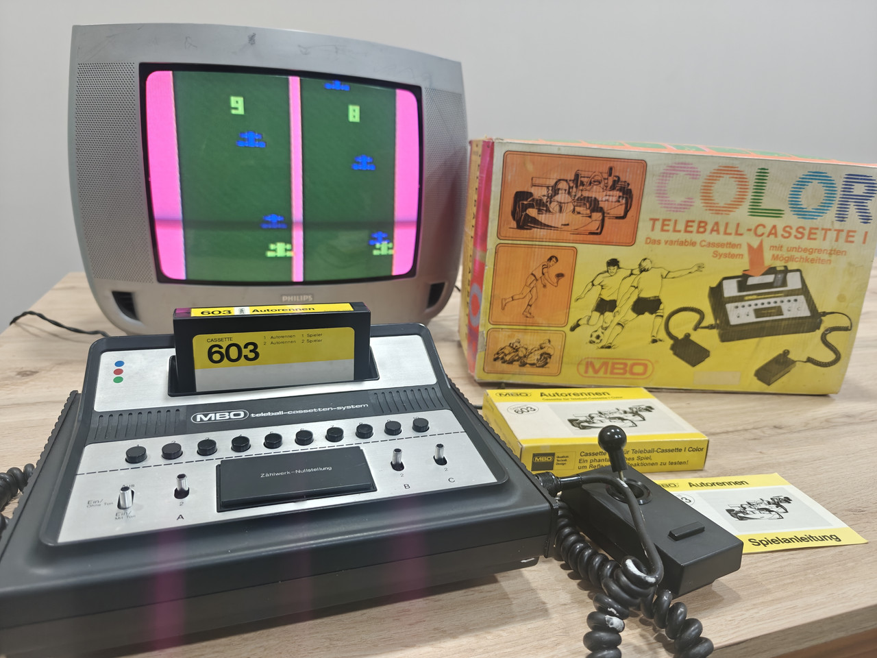 MBO COLOR TELEBALL-CASSETTE I — sistema de la colección