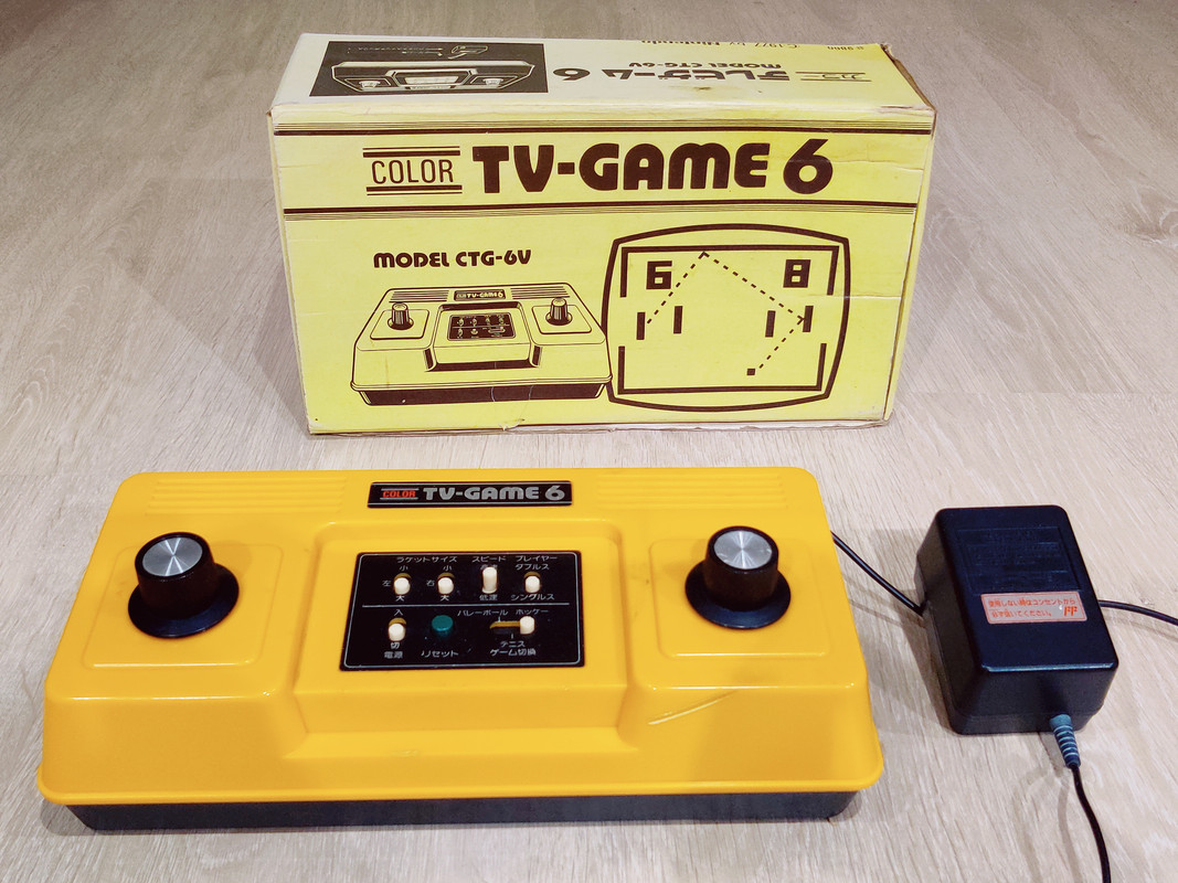NINTENDO COLOR TV-GAME 6 CTG-6V — sistema de la colección