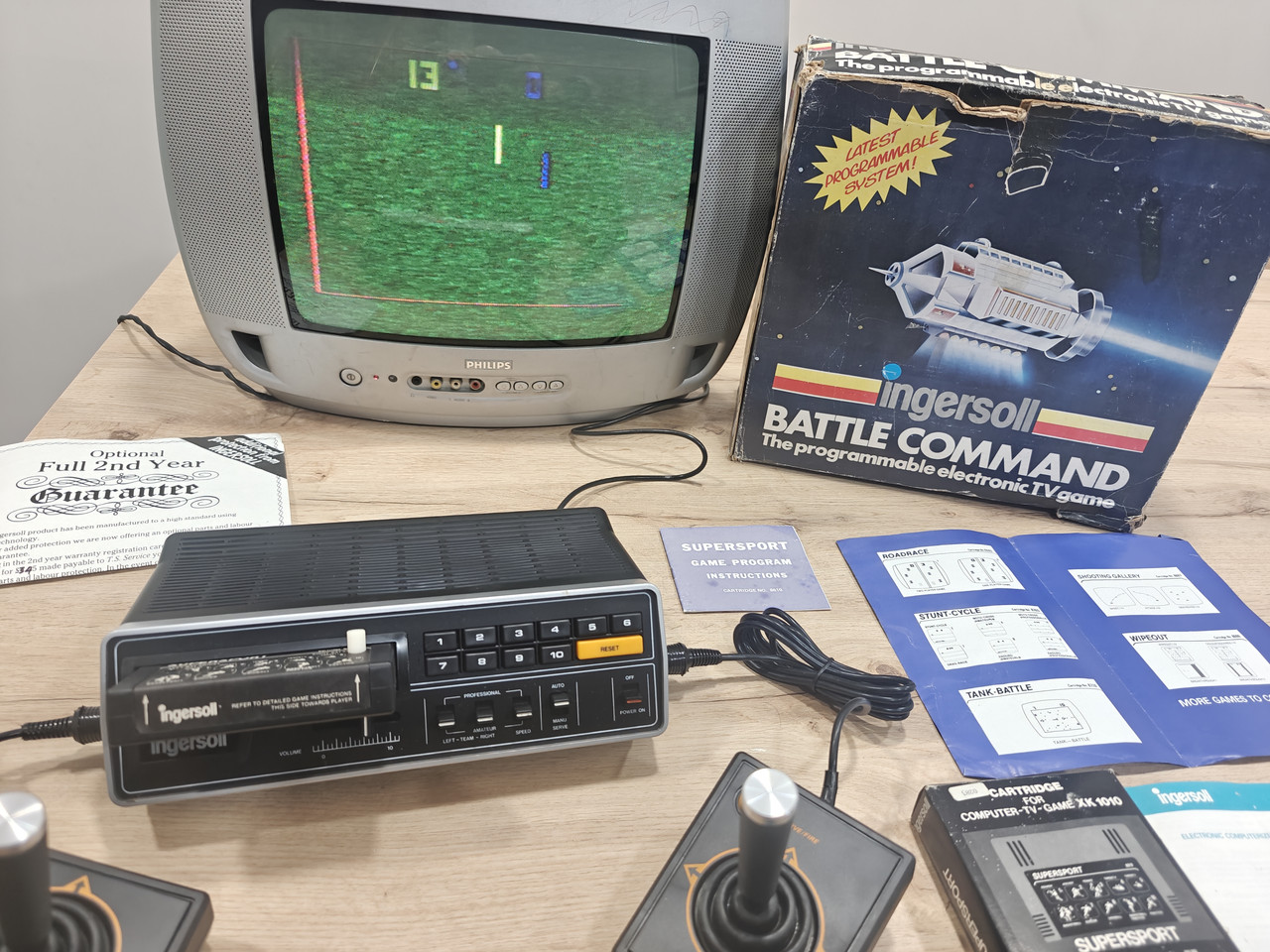 INGERSOLL BATTLE COMMAND XK-1010 — sistema de la colección