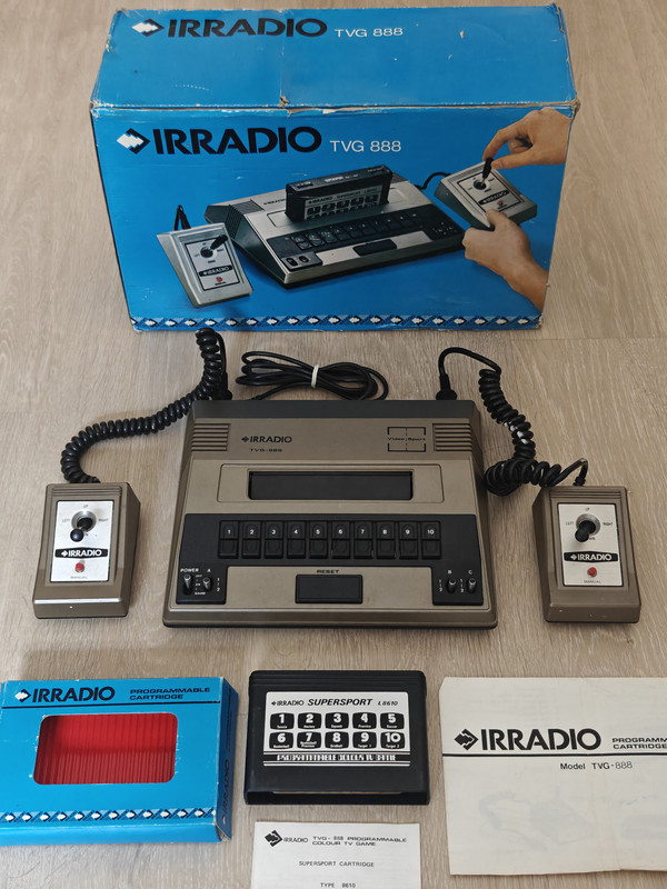 IRRADIO TVG 888 — sistema de la colección
