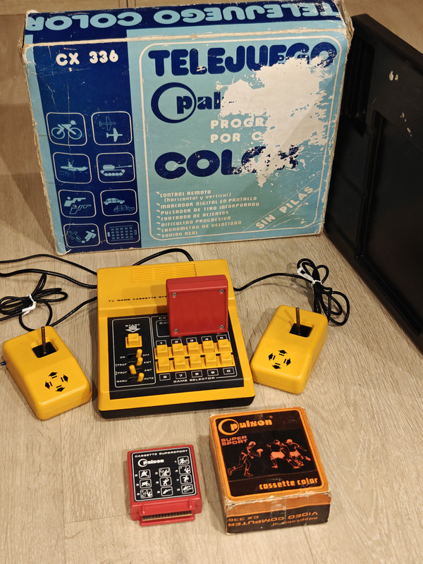 PALSON CX-336 TELEJUEGO COLOR — sistema de la colección