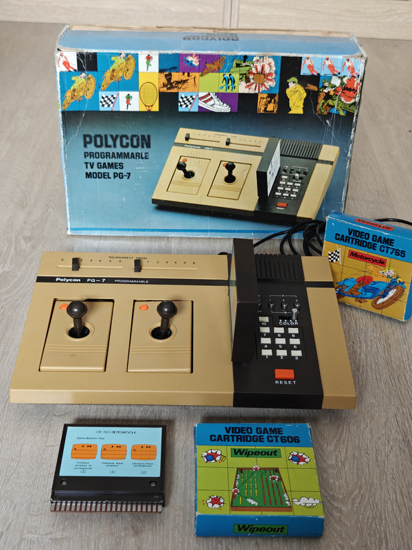 POLYCON PROGRAMMABLE TV GAMES PG-7 — sistema de la colección
