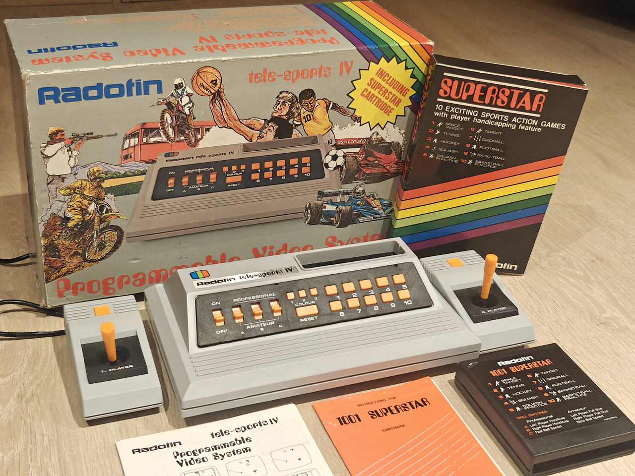 RADOFIN TELE-SPORTS IV — sistema de la colección