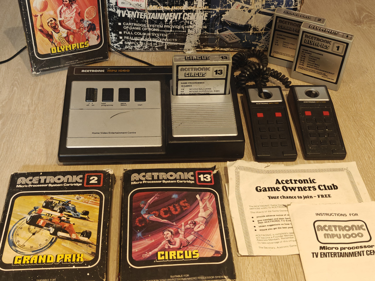 ACETRONIC MPU 1000 — sistema de la colección
