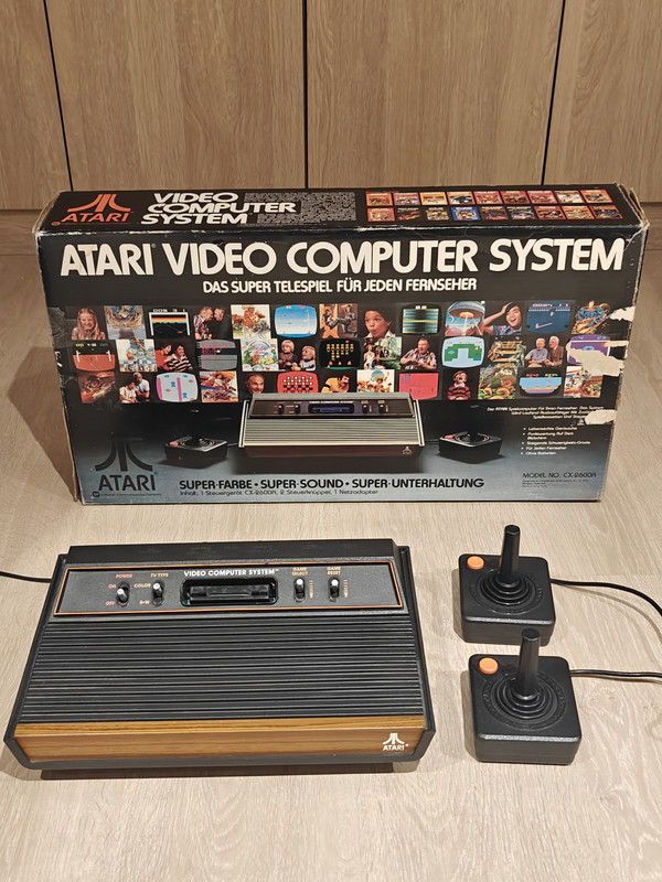ATARI 2600 CX-2600A — sistema de la colección