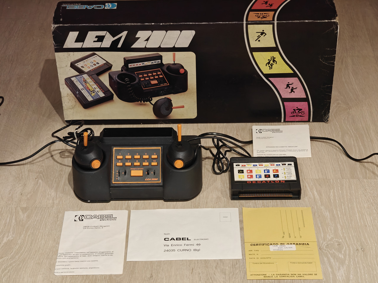 CABEL ELECTRONIC LEM 2000 — sistema de la colección