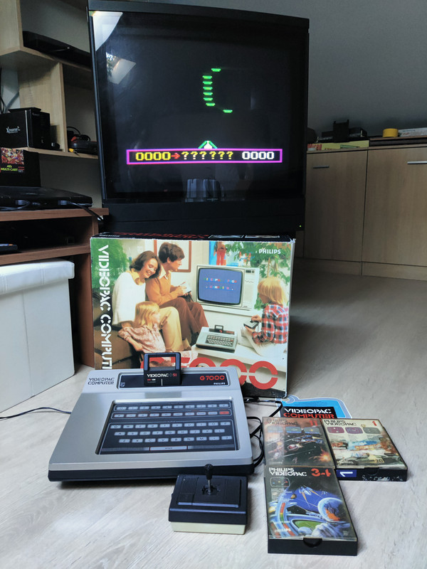 PHILIPS VIDEOPAC G7000 — sistema de la colección