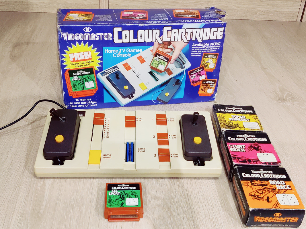 VIDEOMASTER COLOUR CARTRIDGE — sistema de la colección
