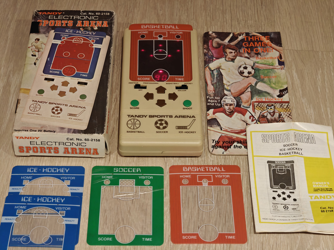 TANDY ELECTRONIC SPORTS ARENA — sistema de la colección