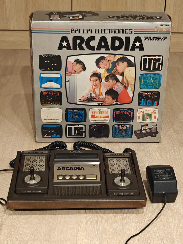 BANDAI ELECTRONICS ARCADIA — sistema de la colección