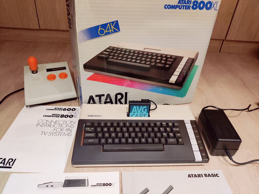 ATARI 800XL — sistema de la colección