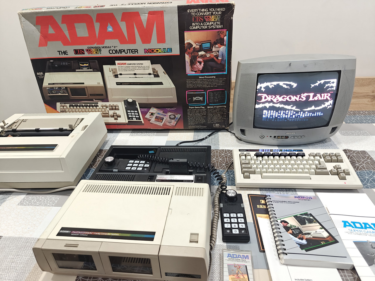 COLECOVISION ADAM MODEL 1 — sistema de la colección