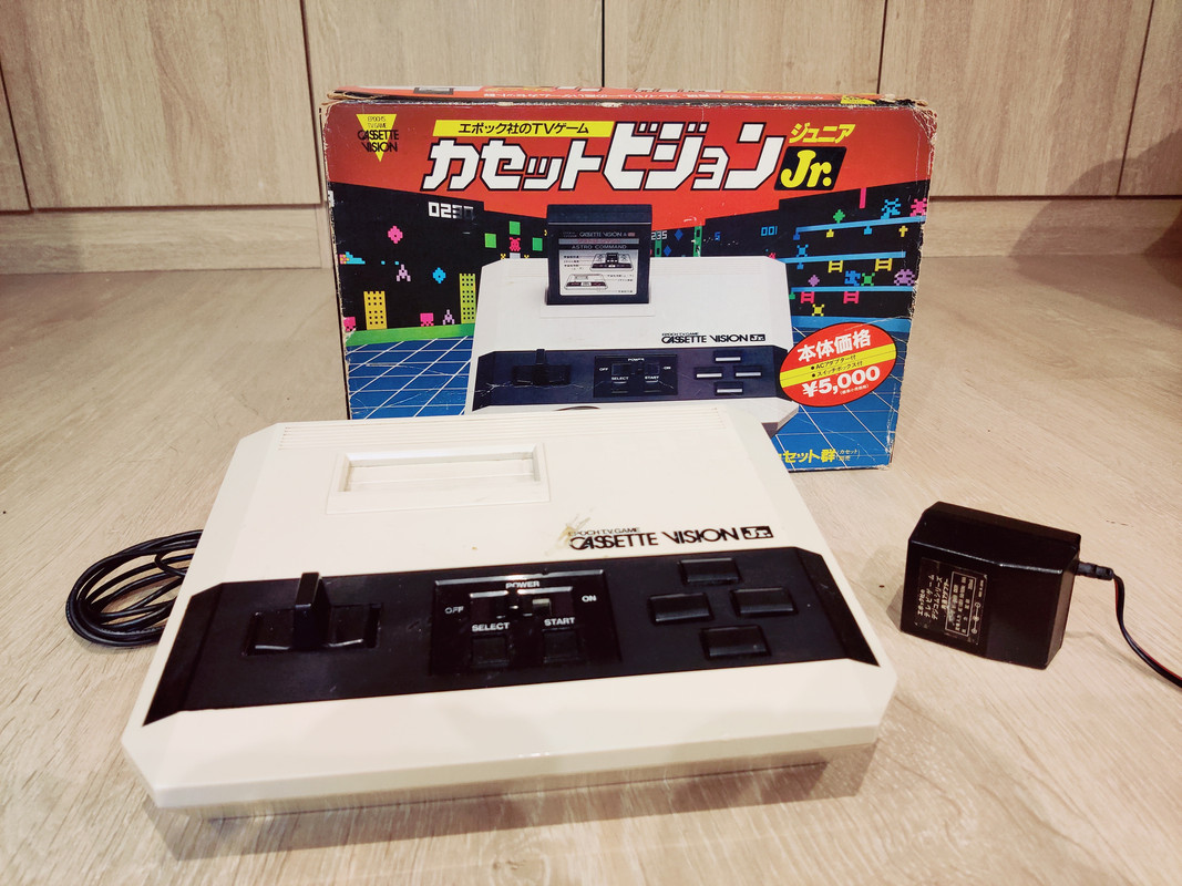 EPOCH CASSETTE VISION Jr — sistema de la colección
