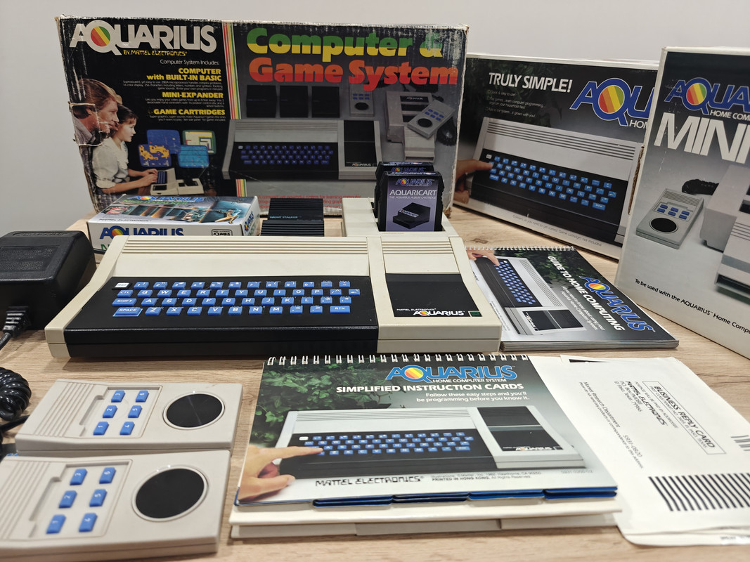 MATTEL AQUARIUS — sistema de la colección