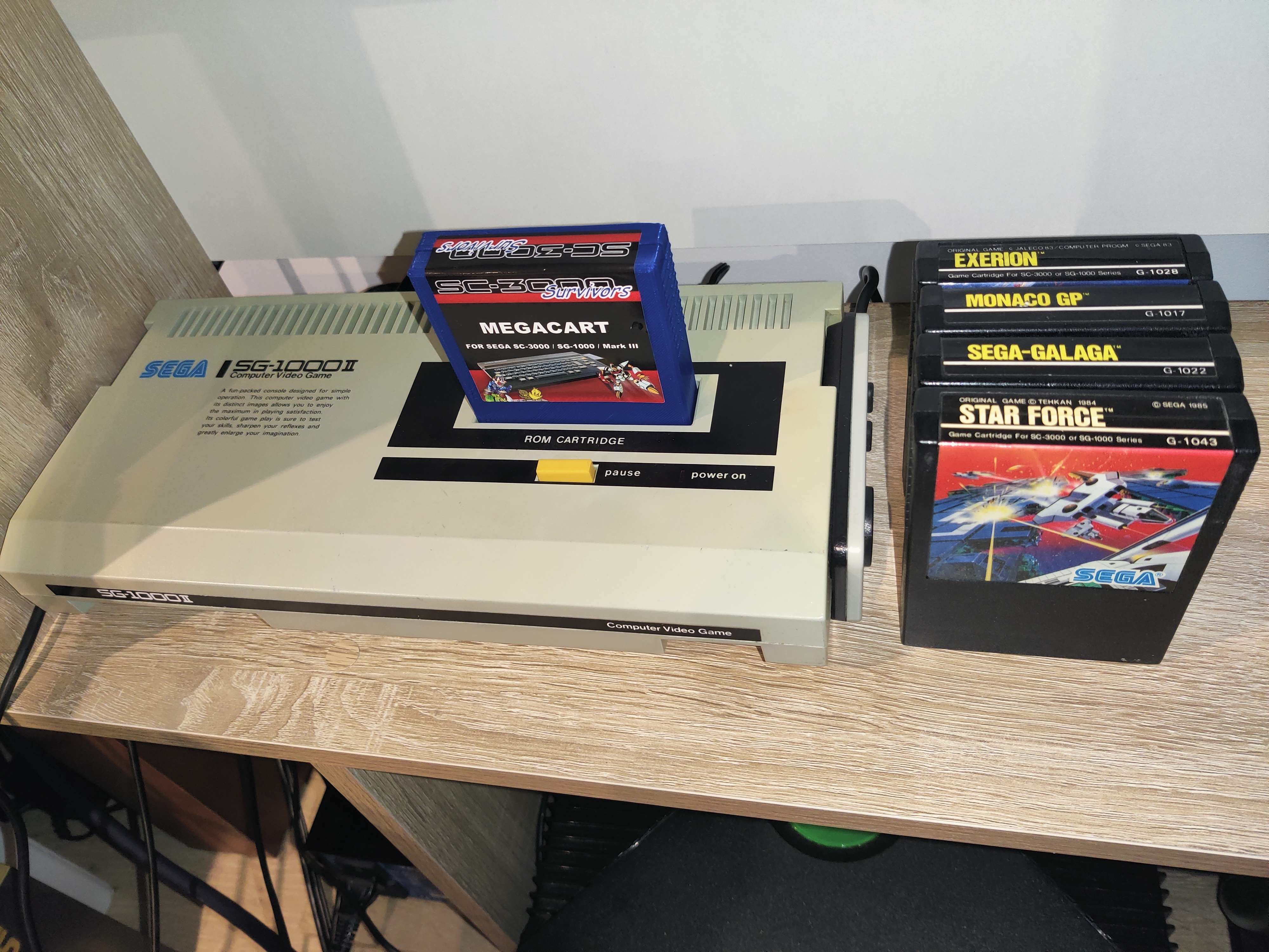 SEGA SG1000-II — sistema de la colección