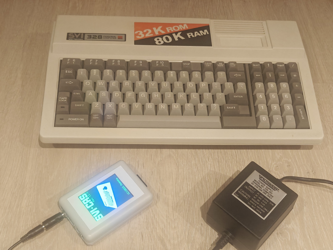 SPECTRAVIDEO 328 MKII — sistema de la colección