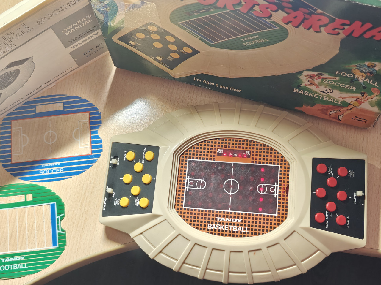 TANDY 3 in 1 SPORTS ARENA — sistema de la colección