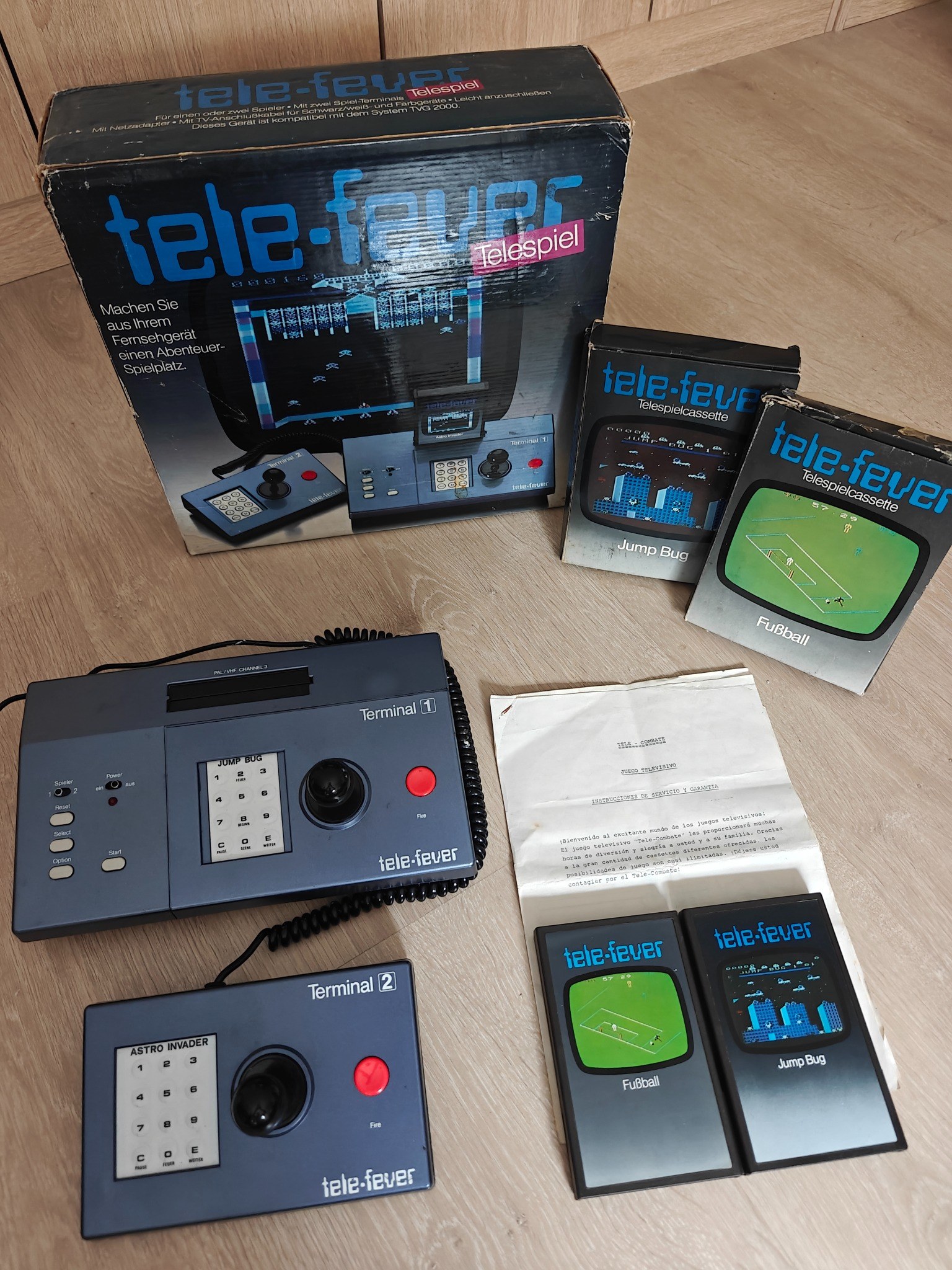 TCHIBO TELE-FEVER — sistema de la colección