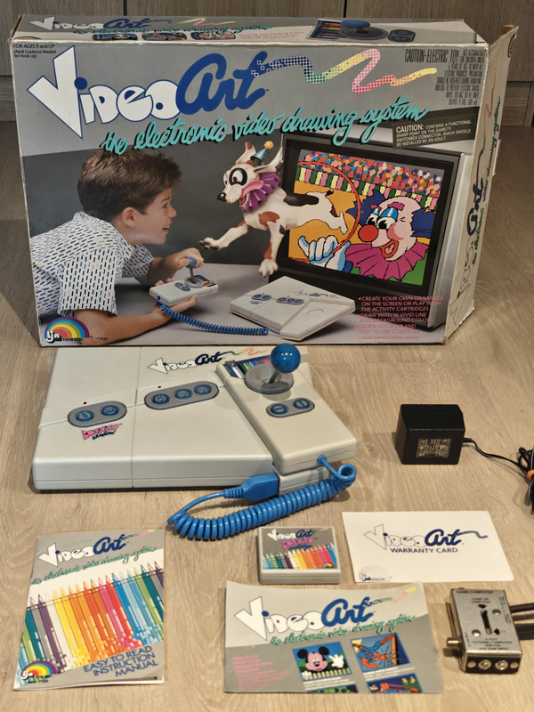 LJN VIDEOART — sistema de la colección