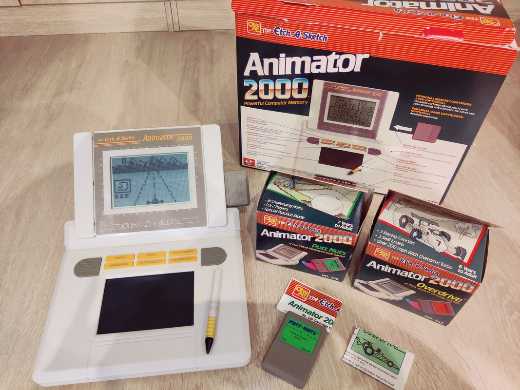 OHIO ART ETCH A SKETCH ANIMATOR 2000 — sistema de la colección