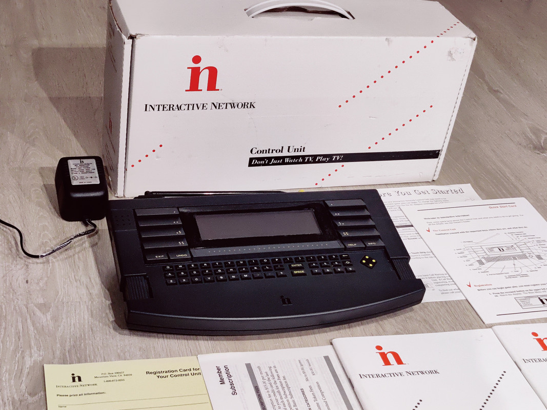 INTERACTIVE NETWORK CONTROL UNIT — sistema de la colección