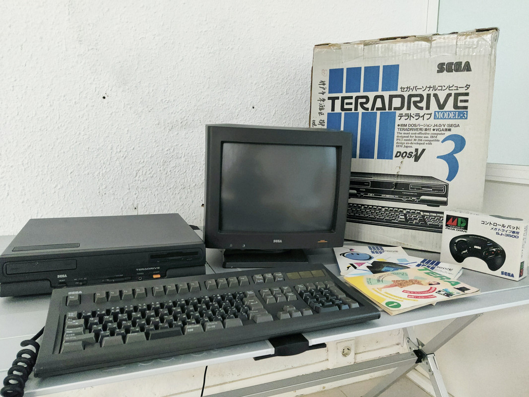 SEGA TERADRIVE MODEL 3 — sistema de la colección