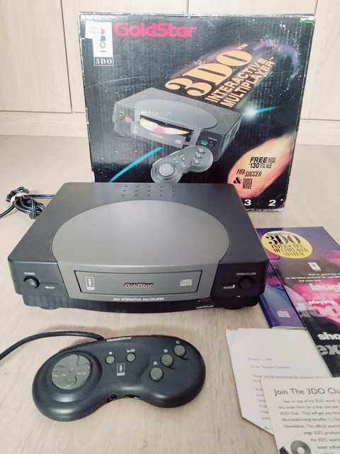 GOLDSTAR 3DO GDO 101M — sistema de la colección