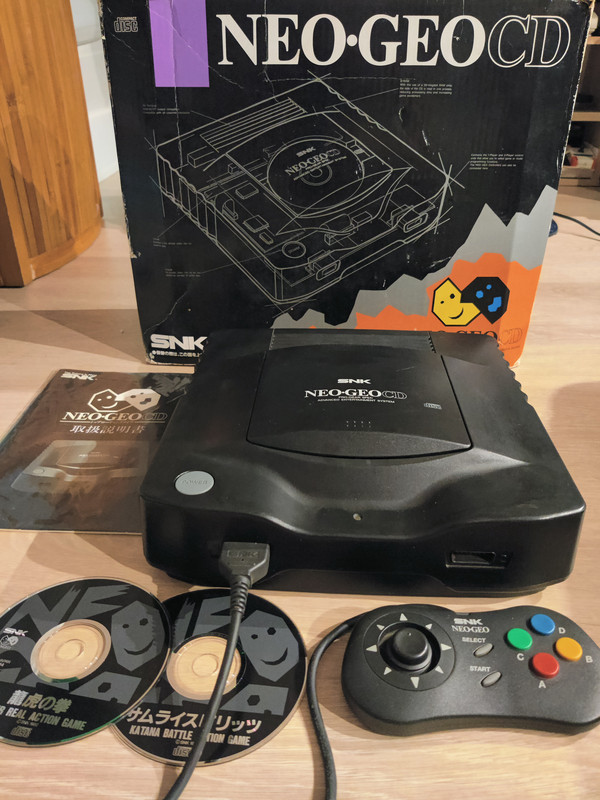 SNK NEO GEO CD TOP LOADING — sistema de la colección