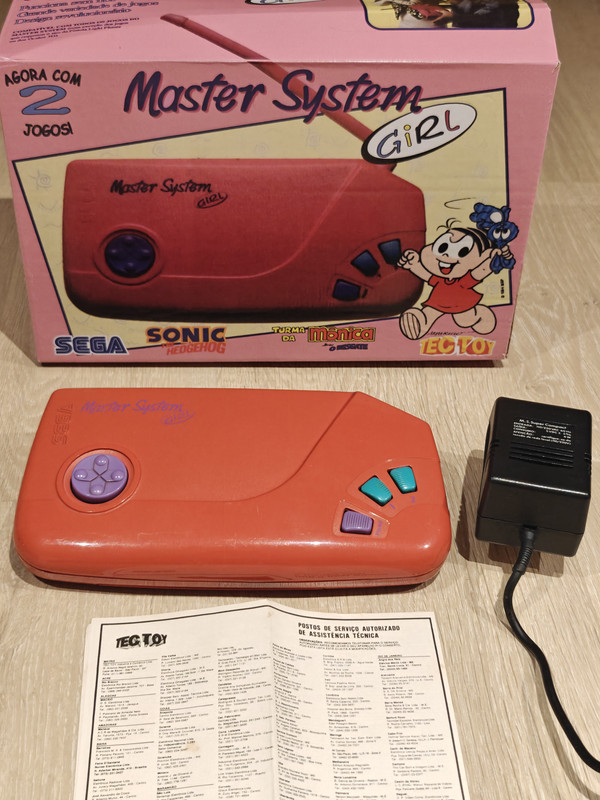 SEGA / TEC TOY MASTER SYSTEM GIRL — sistema de la colección