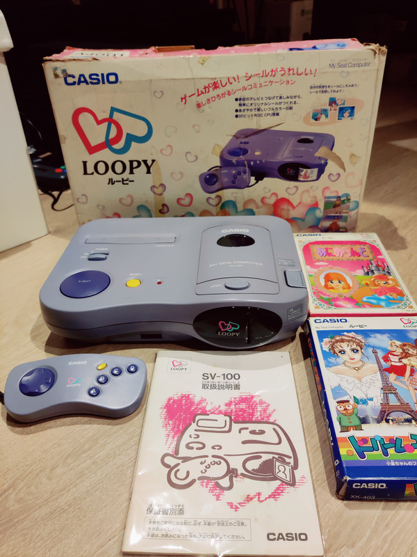 CASIO LOOPY — sistema de la colección