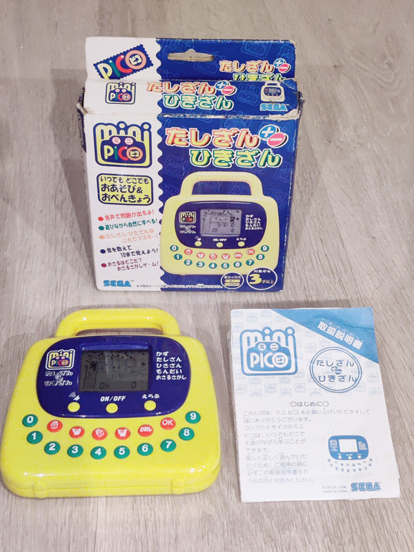 SEGA PICO MINI — sistema de la colección