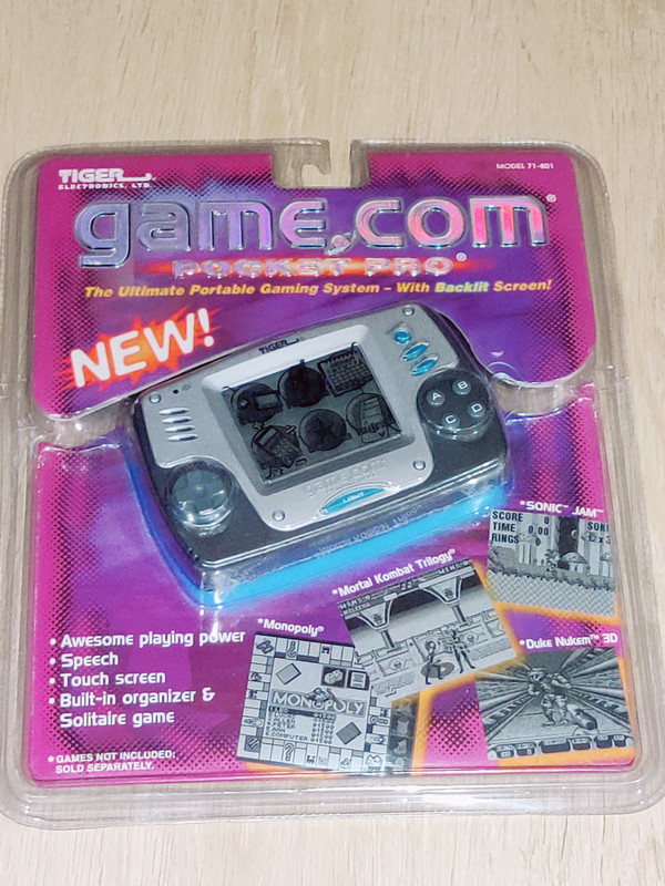 GAME.COM POCKET PRO LIGHT — sistema de la colección