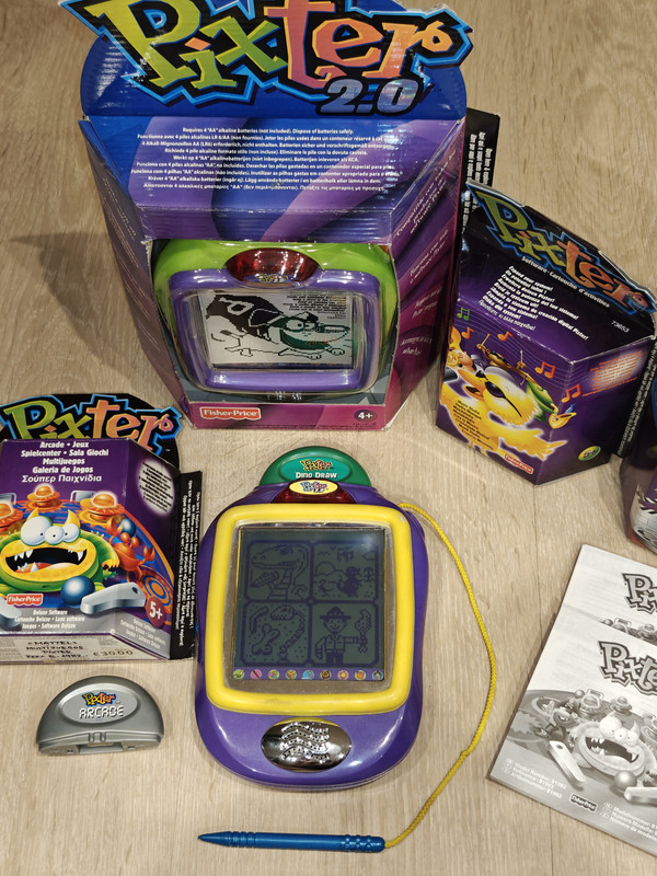 FISHER-PRICE PIXTER 2.0 — sistema de la colección