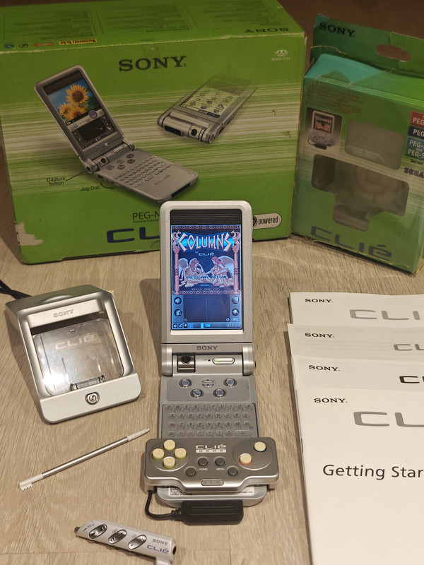 SONY CLIE PEG-NR70V — sistema de la colección