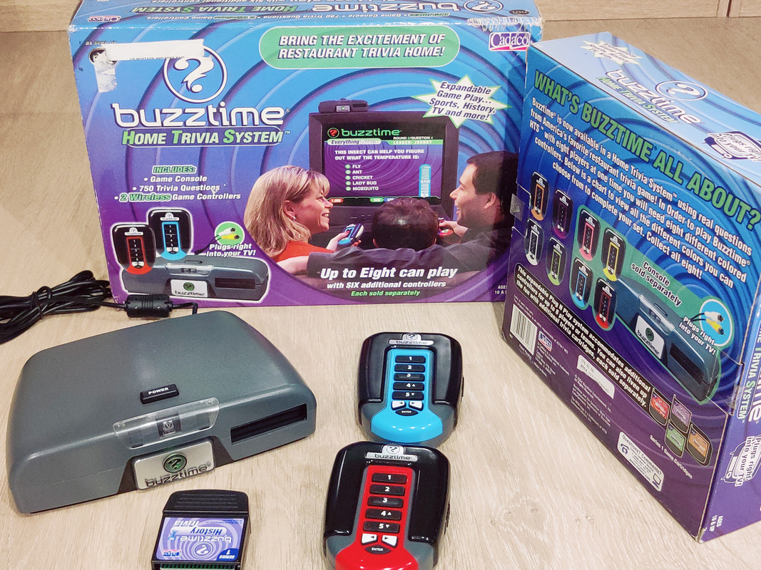 CADACO BUZZTIME HOME TRIVIA — sistema de la colección