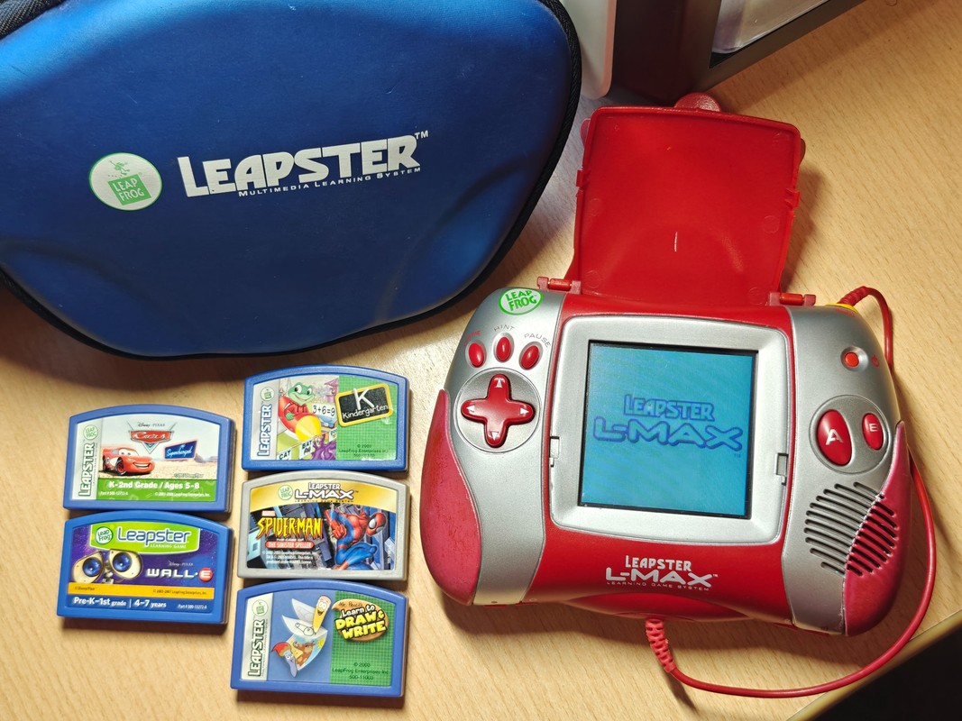 LEAPFROG LEAPSTER L-MAX — sistema de la colección