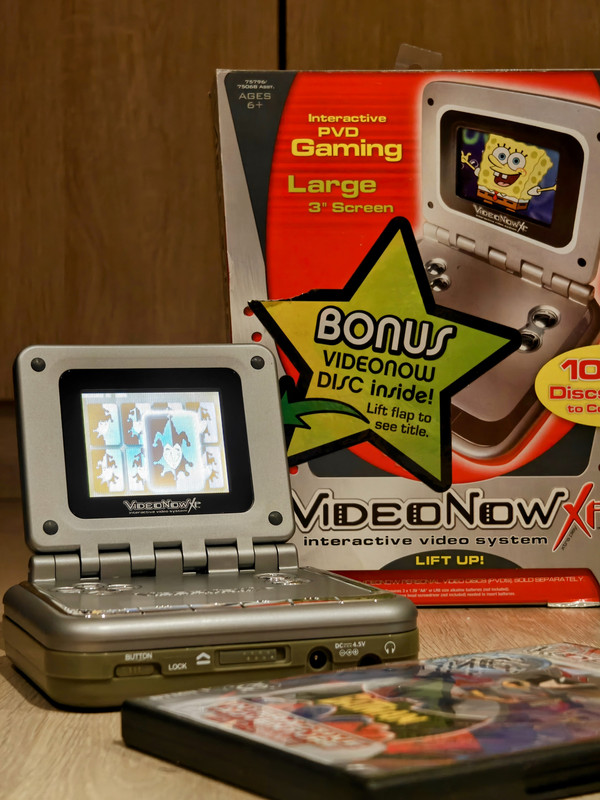 TIGER ELECTRONICS VIDEONOW XP — sistema de la colección