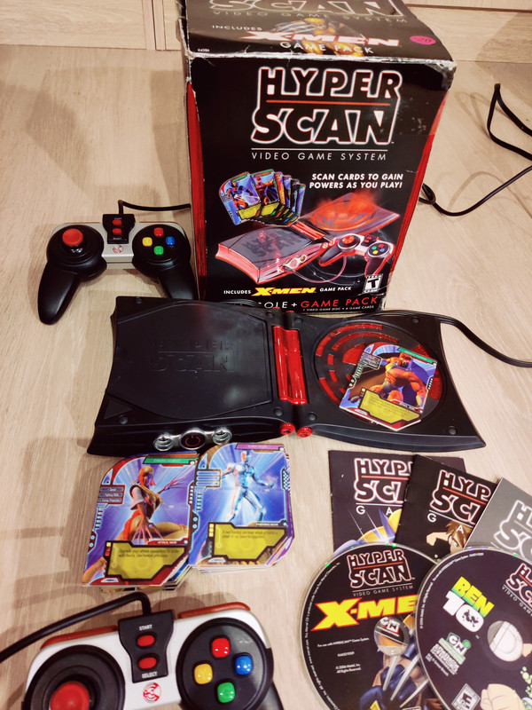 MATTEL HYPER SCAN — sistema de la colección