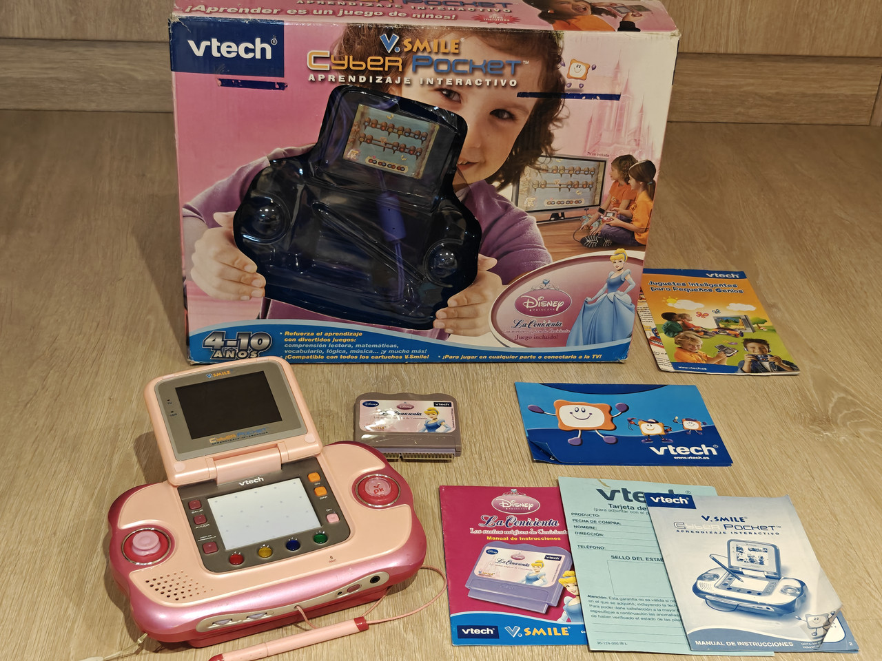 VTECH V.SMILE CYBER POCKET — sistema de la colección