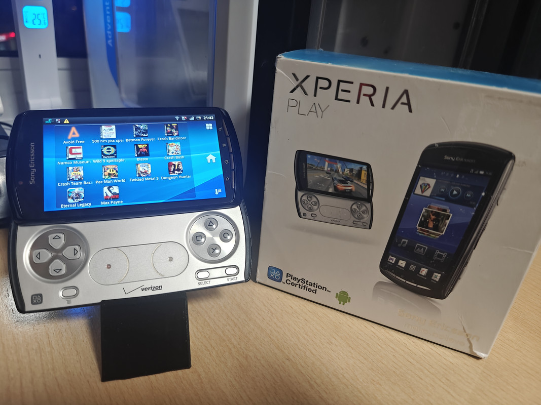 SONY ERICSSON XPERIA PLAY — sistema de la colección