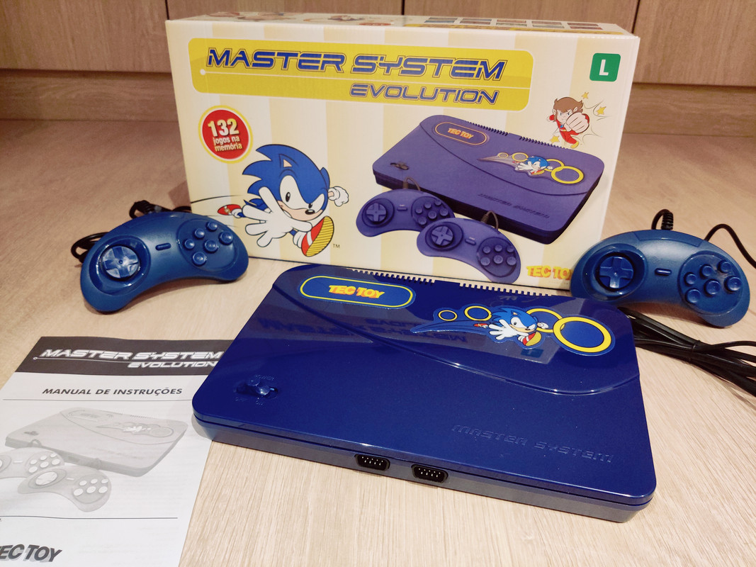 TECTOY MASTER SYSTEM EVOLUTION — sistema de la colección