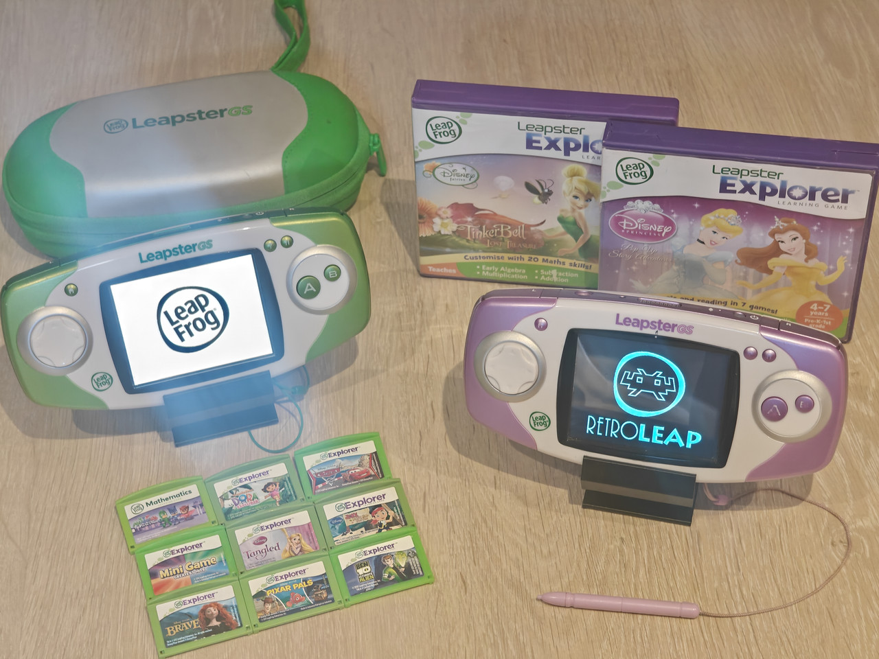 LEAPSTER EXPLORER GS — sistema de la colección