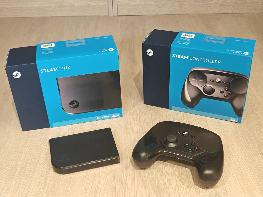 VALVE STEAM LINK — sistema de la colección
