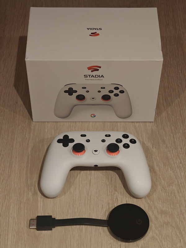 GOOGLE STADIA PREMIERE EDITION — sistema de la colección