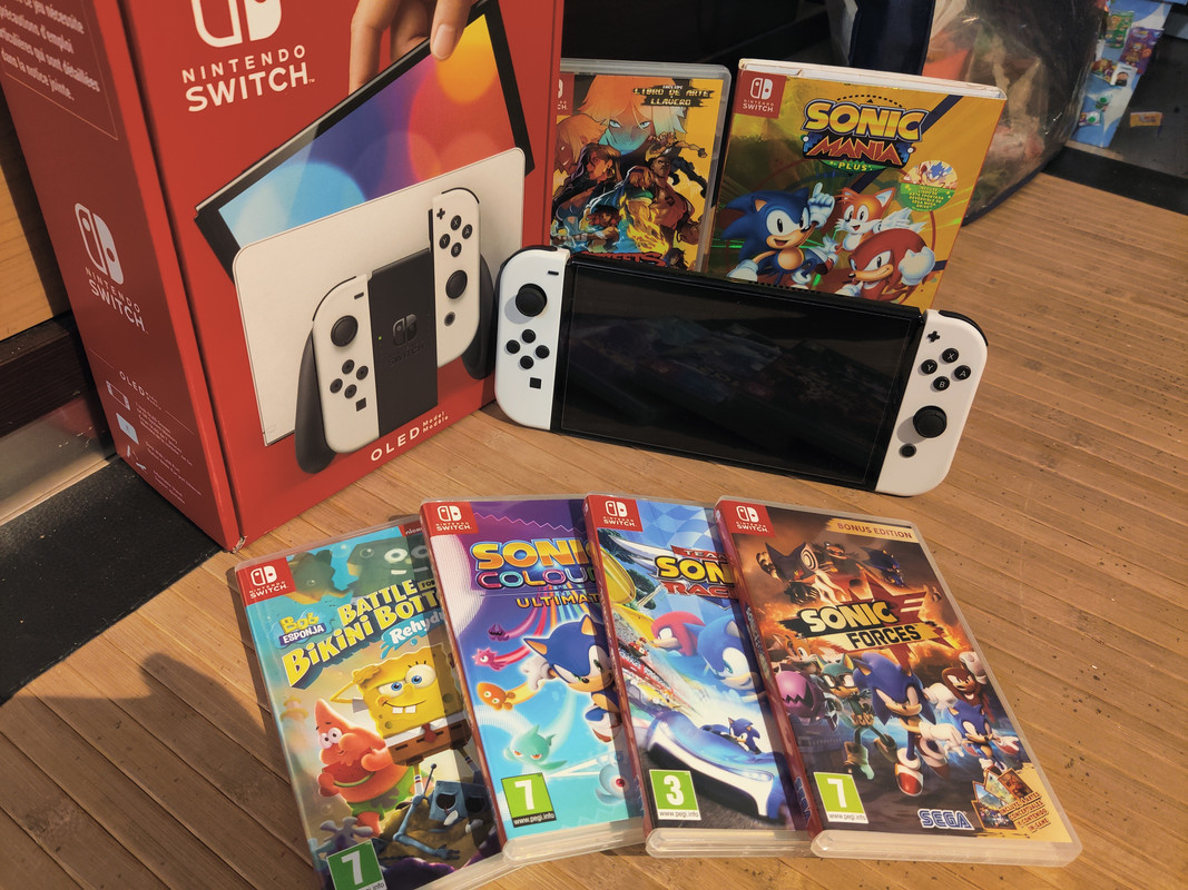 NINTENDO SWITCH OLED — sistema de la colección