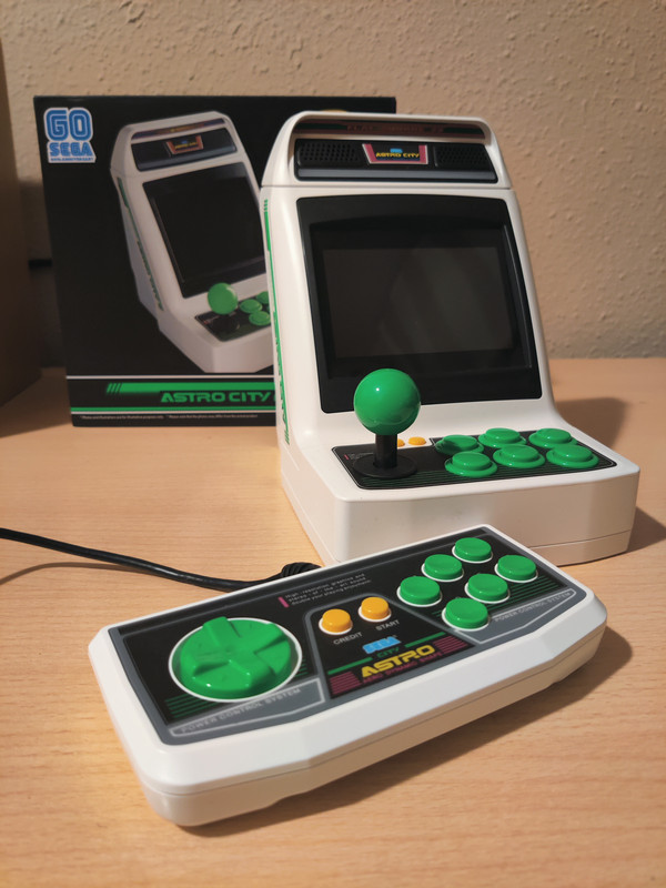 SEGA ASTROCITY MINI — sistema de la colección