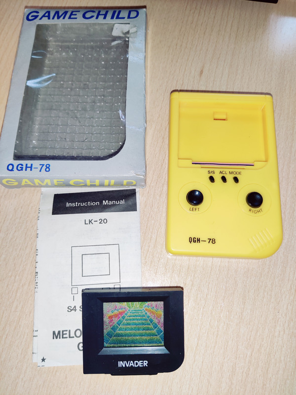 GAME CHILD QGH-78 — sistema de la colección